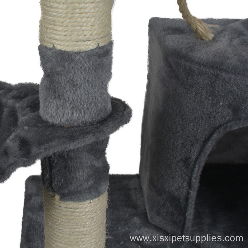 Comfortable Short Plush Cat Scratcher Toys Cat tree